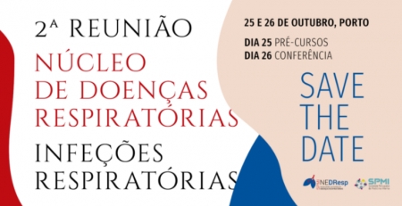Abertas as inscrições para a 2.ª Reunião Anual do Núcleo de Doenças Respiratórias
