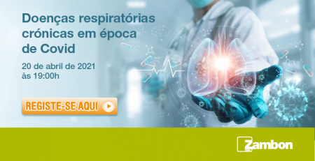 Marque na agenda: webinar "Doenças respiratórias crónicas em época de COVID"
