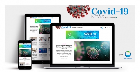 Conheça a plataforma noticiosa dedicada em exclusivo à COVID-19