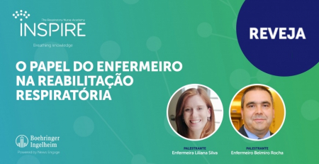 Reveja o webinar “O papel do enfermeiro na reabilitação respiratória”