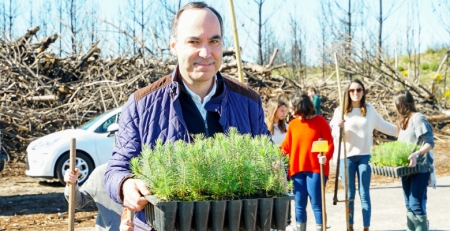 Sociedade Portuguesa de Pneumologia planta mil árvores no Pinhal de Leiria