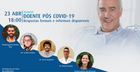 Reabilitação respiratória: hoje em debate a sua importância no doente pós-COVID-19