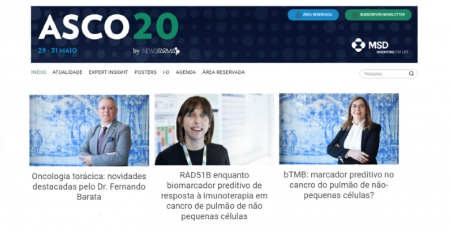 ASCO 2020: fique a par das novidades em cancro do pulmão com a News Farma